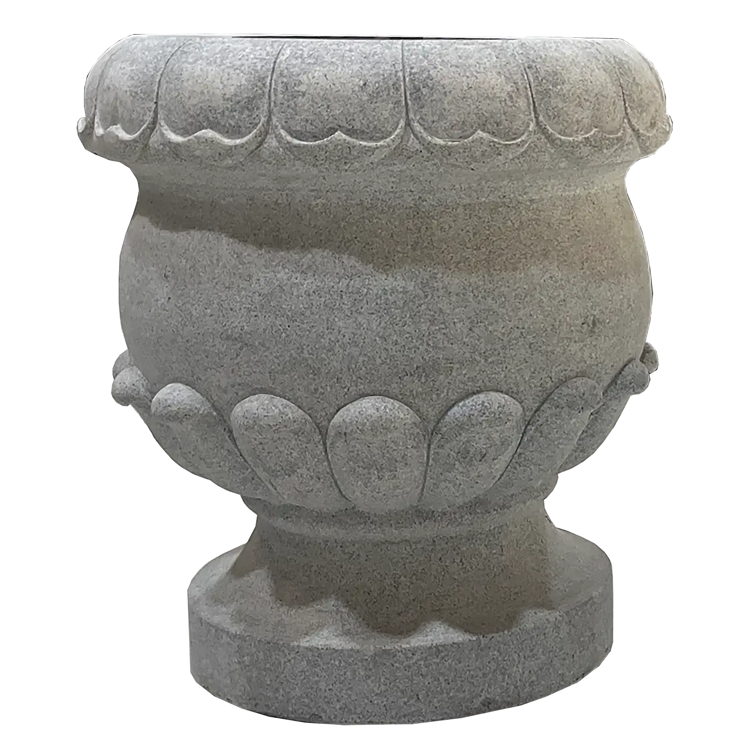 Cremation - Garden Urn - China Grey - Front