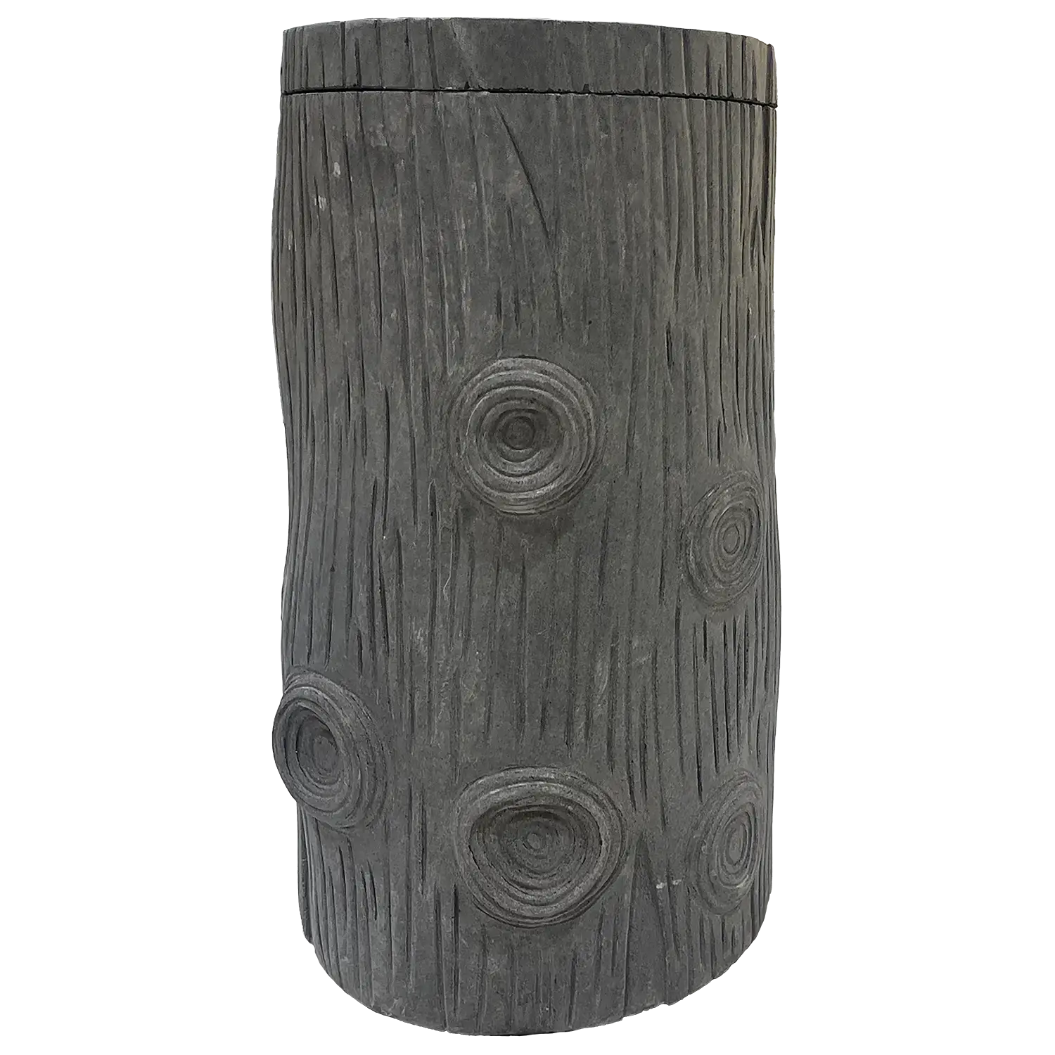 Cremation - Log - Jet Black - Back - Blank