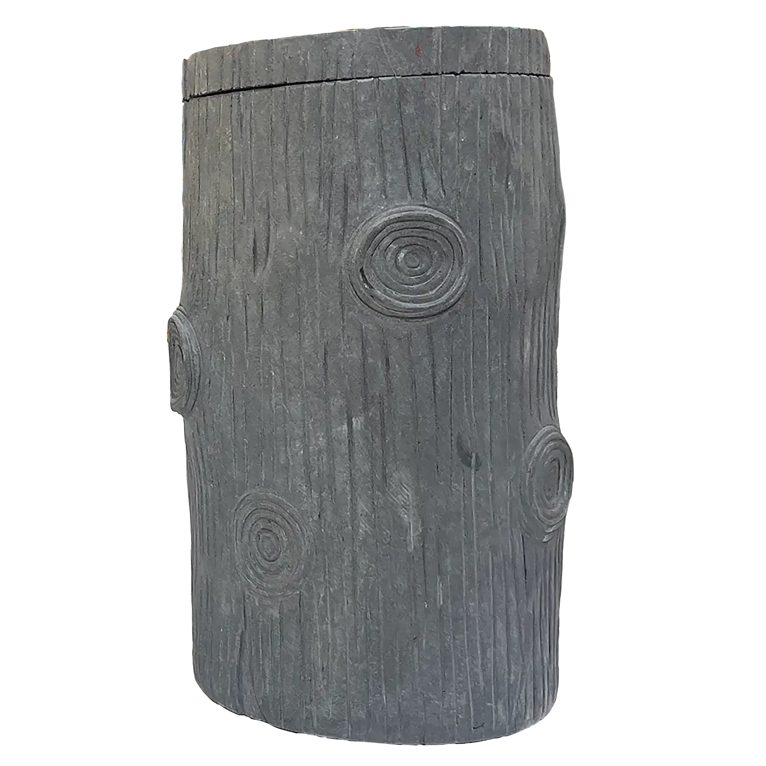 Cremation - Log - Jet Black - Front - Blank