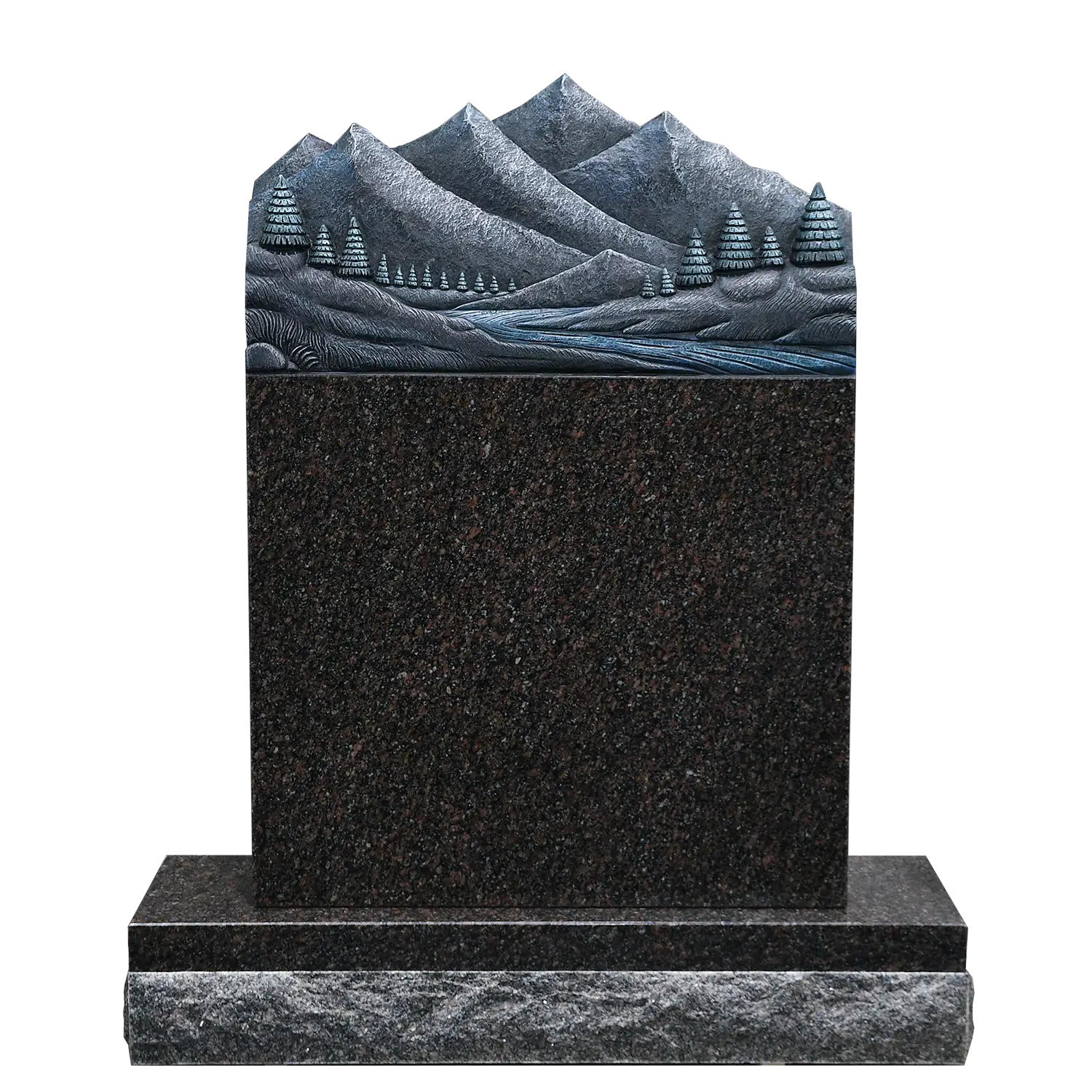 Mountain - Indian Mahogany - Front - Blank