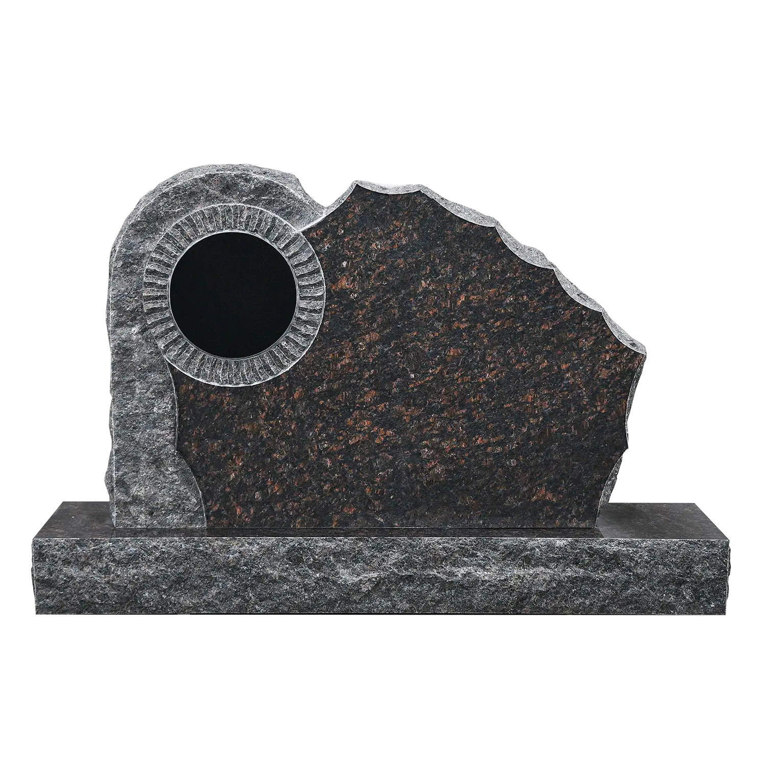 Rocky Starburst - Tan Brown - Front - Blank