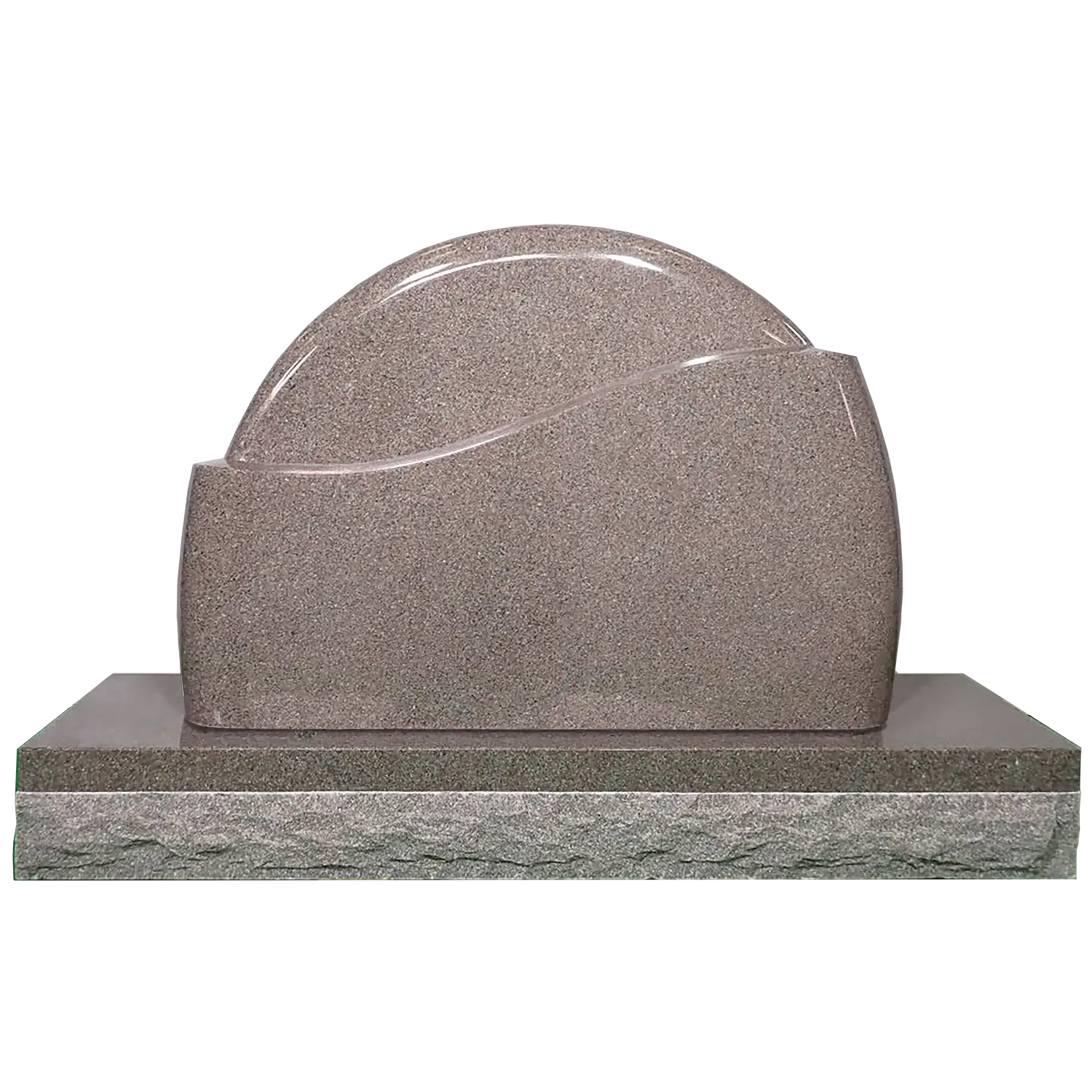 Round Wave - Desert Rose - Front - Blank